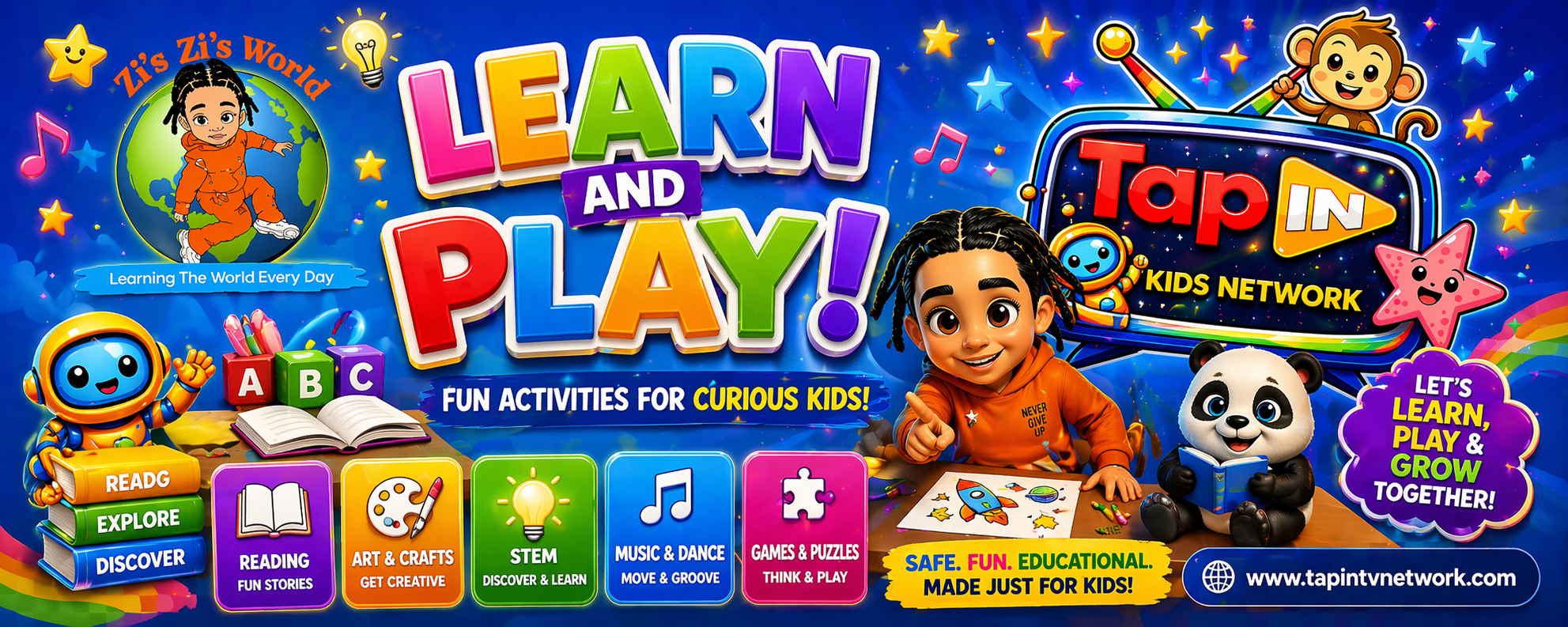 Learn and Play — Tap In Kids Network